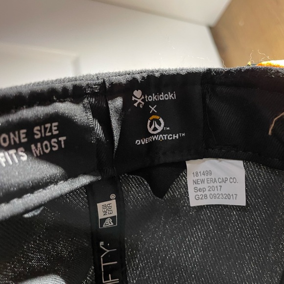 Overwatch Tokidoki Snapback Hat Toki Doki New Blizzard Blizzcon Tracer Mei DVa - Picture 6 of 7
